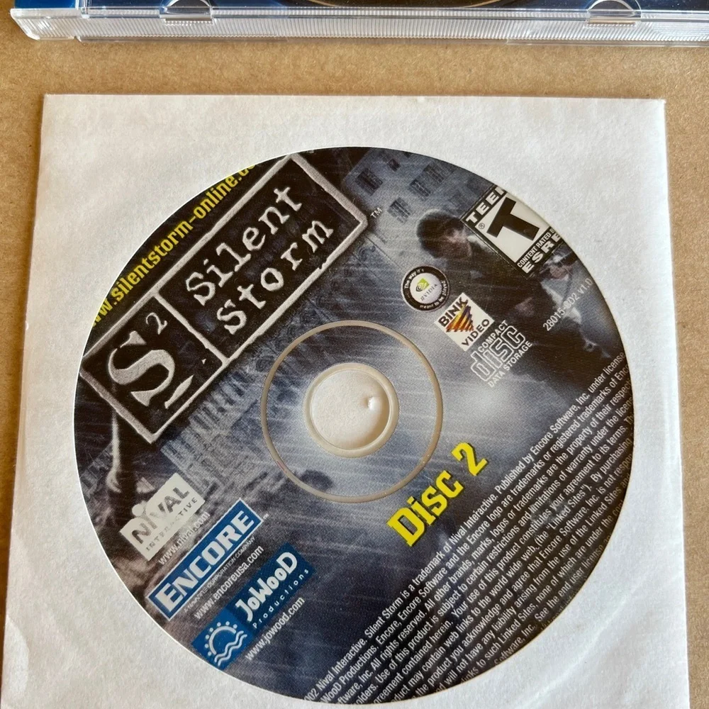 S2 Silent Storm PC Game With Manual